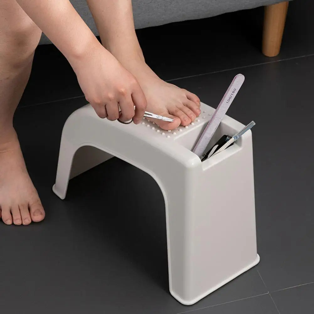 BowLift | Plastic Footstool with Anti-Slip Base