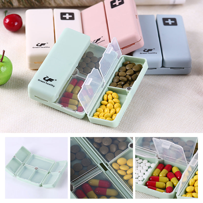 BowLift | Portable Magnetic Pill Box with 7 Compartments