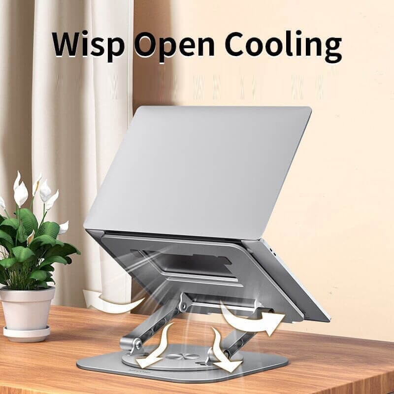 BowLift | Laptop Stand Aluminum Alloy Rotating Frame