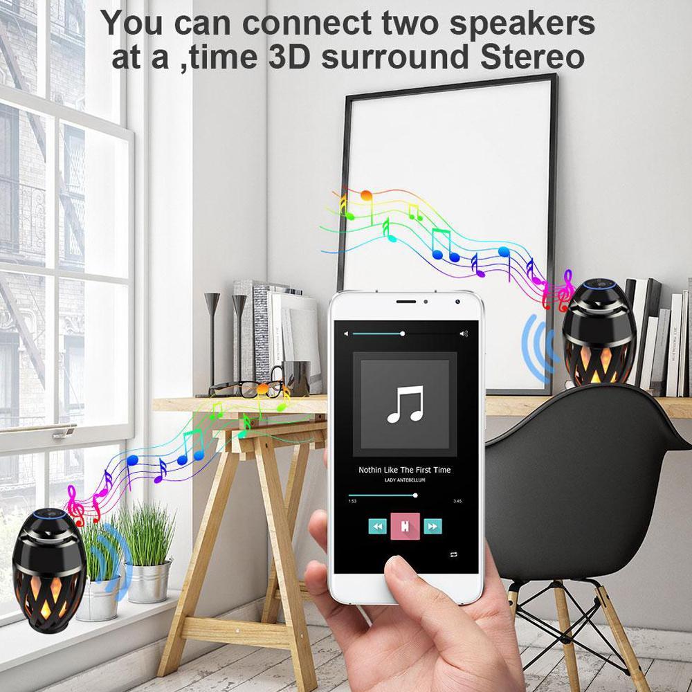 BowLift | LED Bluetooth Speaker - Gives The Appearance Of Flicker Warm Light