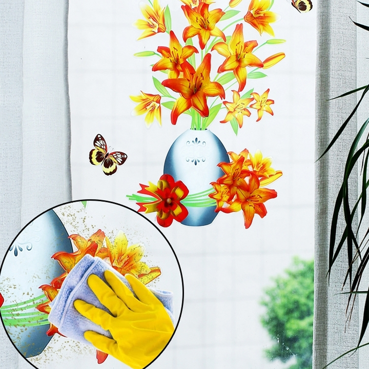 DIY Plant Vase 3D Stereo Stickers Self-Adhesive | Bowlift