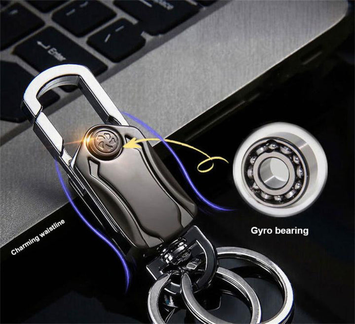 Multifunctional 360 Rotating Car Keychain | Bowlift