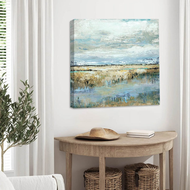 Vintage Abstract Oil Painting Posters Canvas | Bowlift