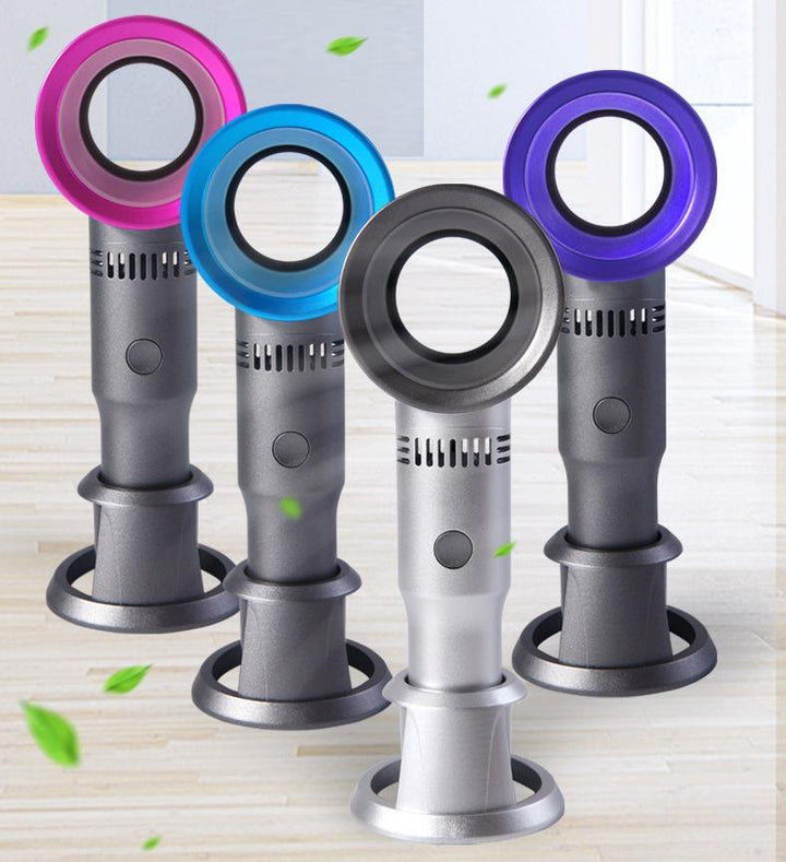 Portable USB Rechargeable No-blade Fan, Strong Wind Without A Blade | Bowlift