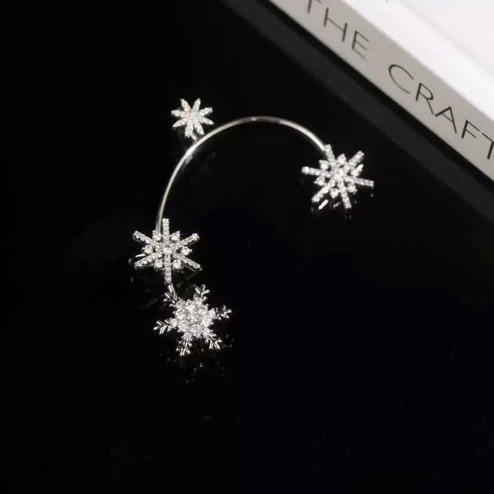 BowLift | Diamond And Zirconia Earrings Without Holes