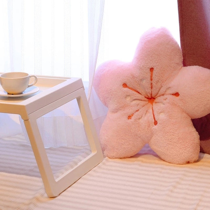 Colorful Cherry Flower Seat Cushion Pillow | Bowlift