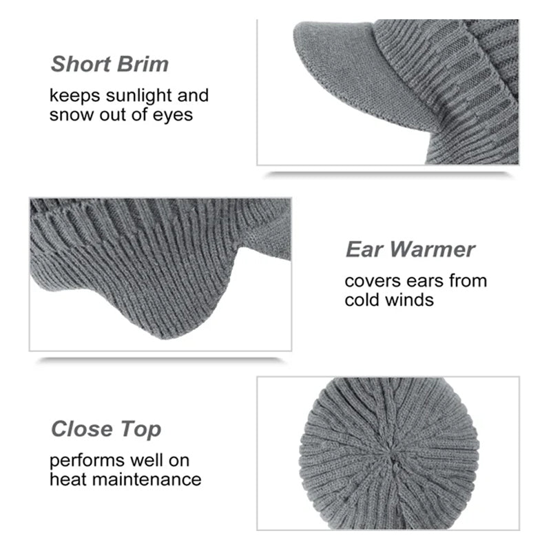 BowLift | Outdoor Riding Elastic Warm Ear Protection Knitted Hat