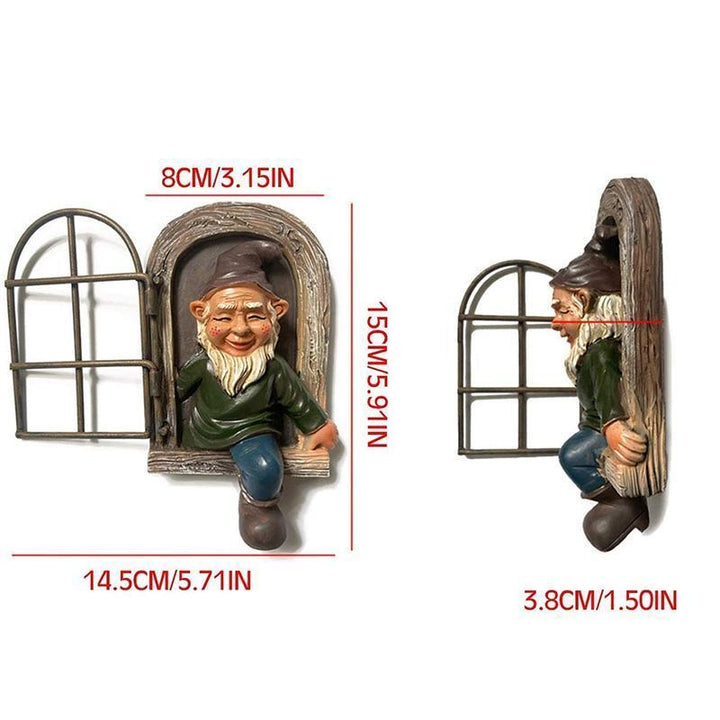 Garden decor gnome figure | Bowlift
