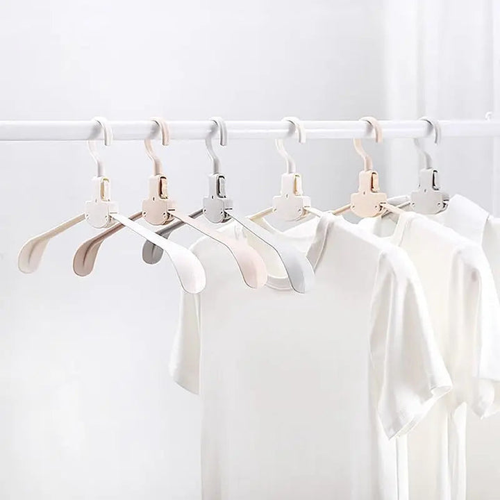 BowLift | 5+5 | Foldable Clothes Hanger – Compact, Stable & Ideal for Travel