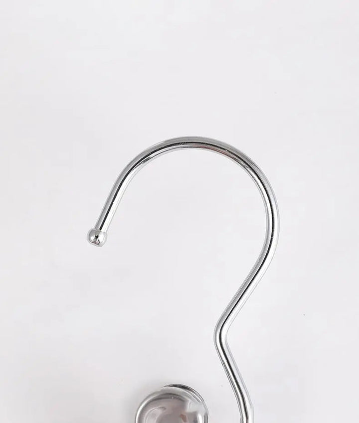 BowLift | 5+5 | Stainless Steel Space-Saving Clothespins with Swivel Hook