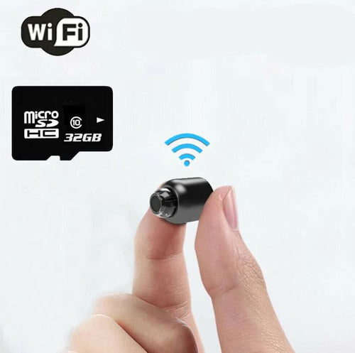 BowLift | Small WiFi Security Spy Camera UK Night Vision Surveillance Nanny Cam