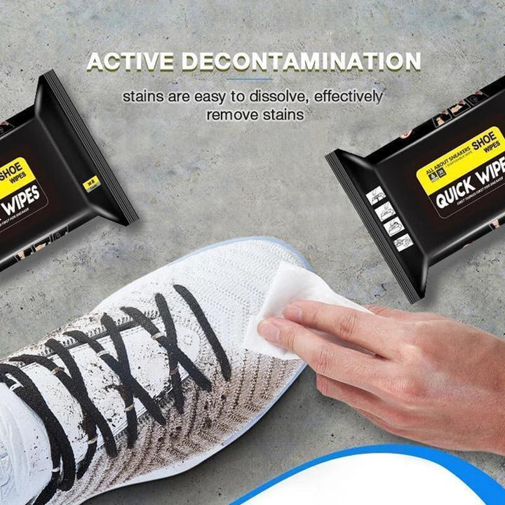 Universal Cleaning Wipers Especially For Shoes 12Pcs | Bowlift