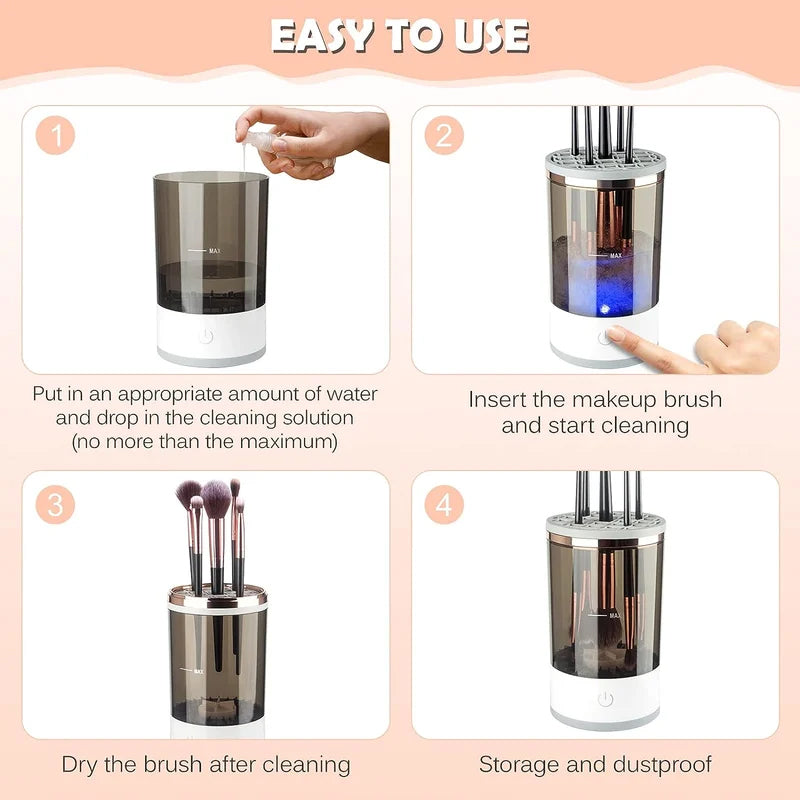 BowLift | Ultimate electric makeup brush cleaner