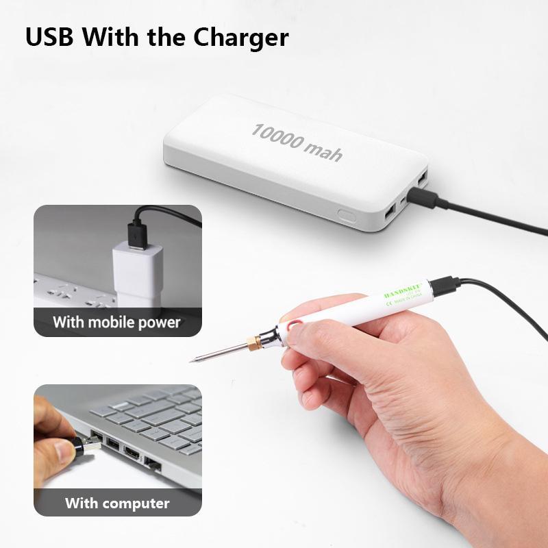 BowLift | USB portable electric soldering iron set