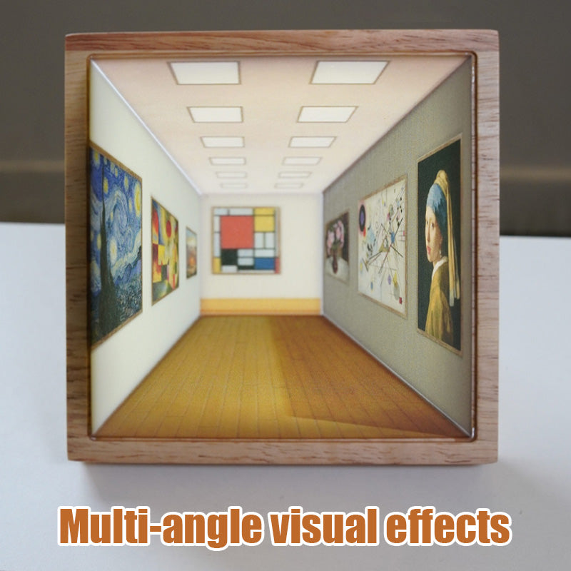 3D-Naked Eye Vision Wall Lamp | Stunning Wall Ambience | Bowlift