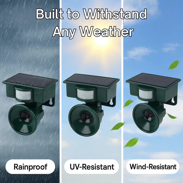 BowLift | Motion Sensor Bird Deterrent for Crows: Ideal Pigeon Repeller with Sound Scarer