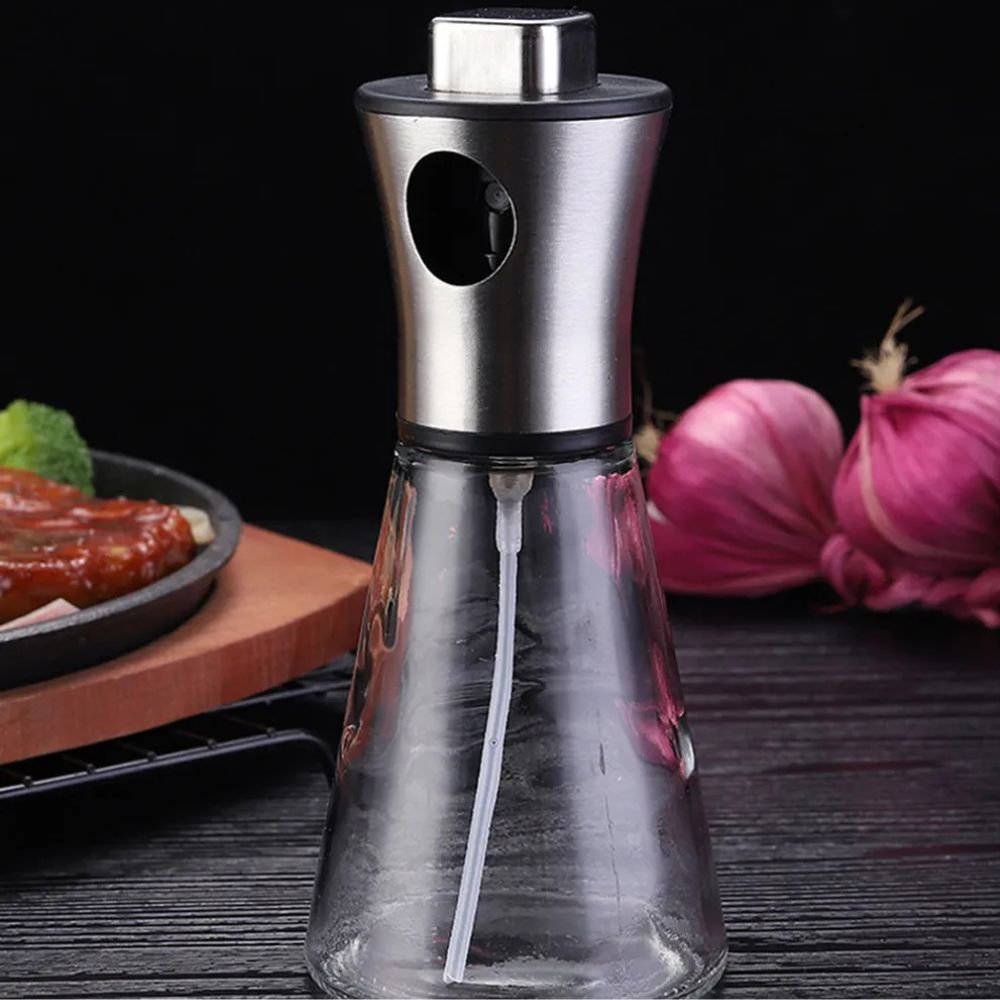 BowLift | Stainless Crystal Oil Spray Bottle