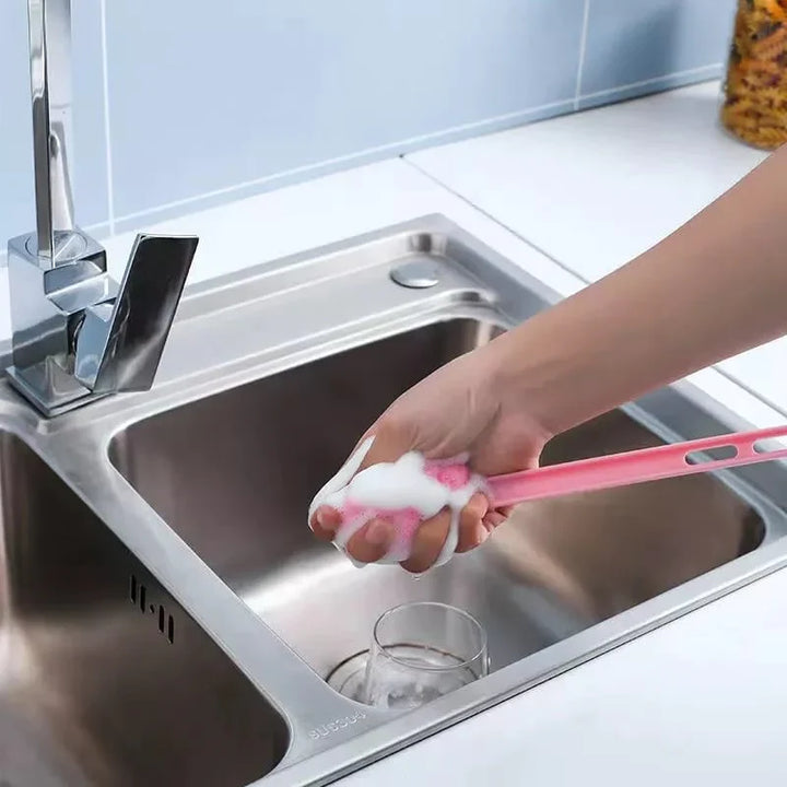 Flower Shape Bottle Cleaner Brush Bowlift