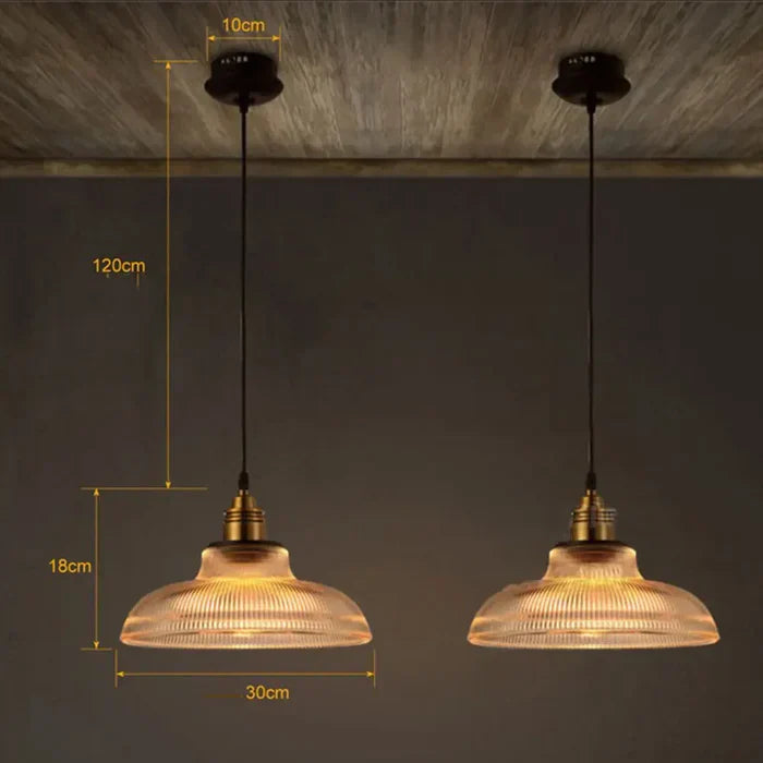 Glass Pendant Lamp - CrystalLoom | Bowlift