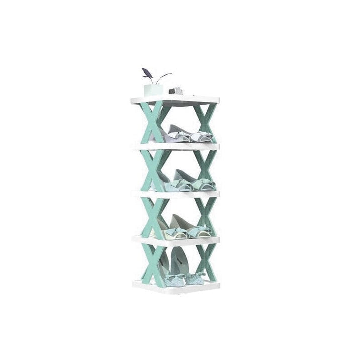 BowLift | Foldable Multi-Layer Shoe Rack, Shoe Storage Organizer
