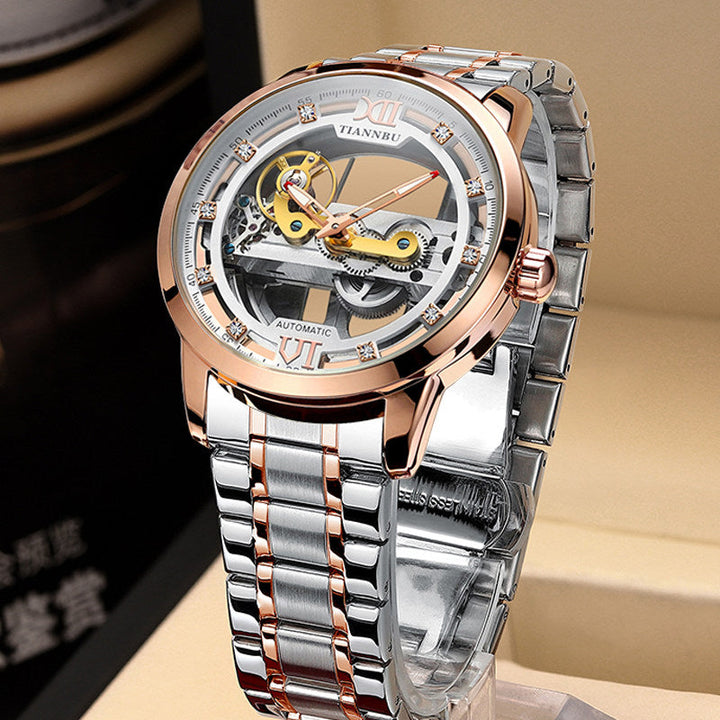 BowLift | Skeleton Tourbillon Ultra Thin Automatic Mechanical Watch