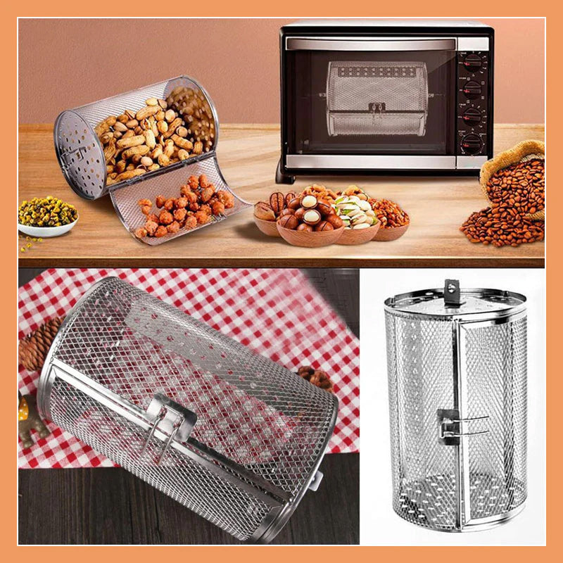 Stainless Steel Rotating Grill | Bowlift