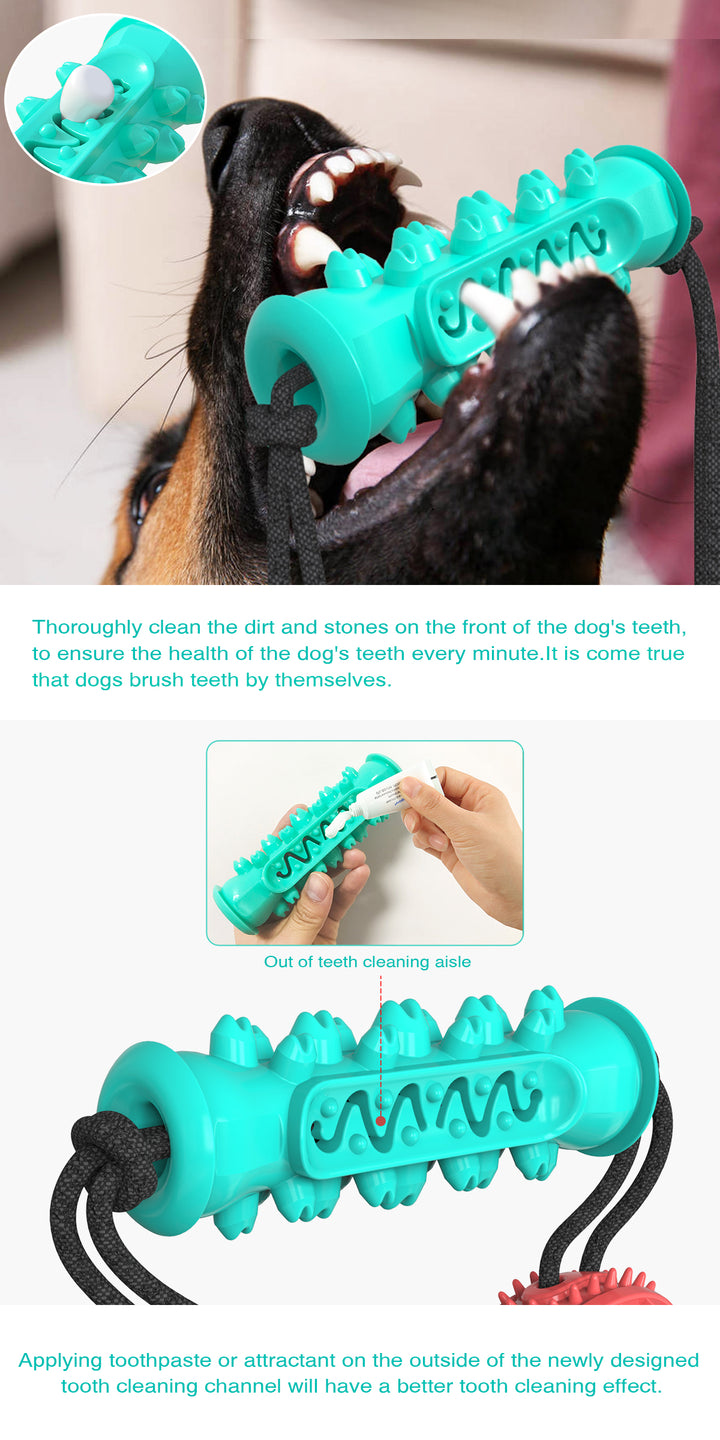 Dog Serrated Chew Toy / Dumbbell Style A / For Dogs