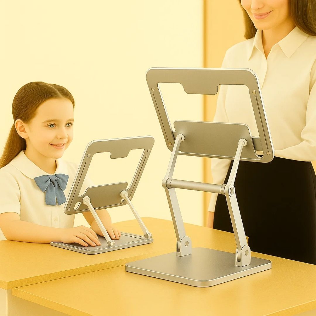 ReadEase | Adjustable Reading Stand – Ergonomic Neck-Relief – Foldable Compact Design – For Home, Office & Desk Comfort Bowlift