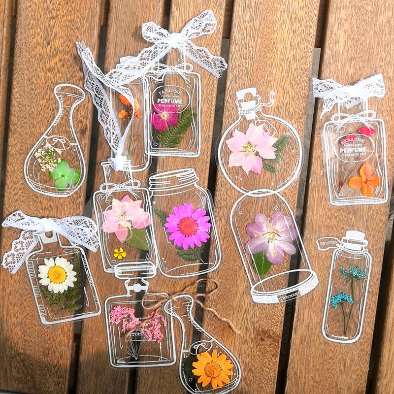 BowLift | Transparent dried flower bookmarks