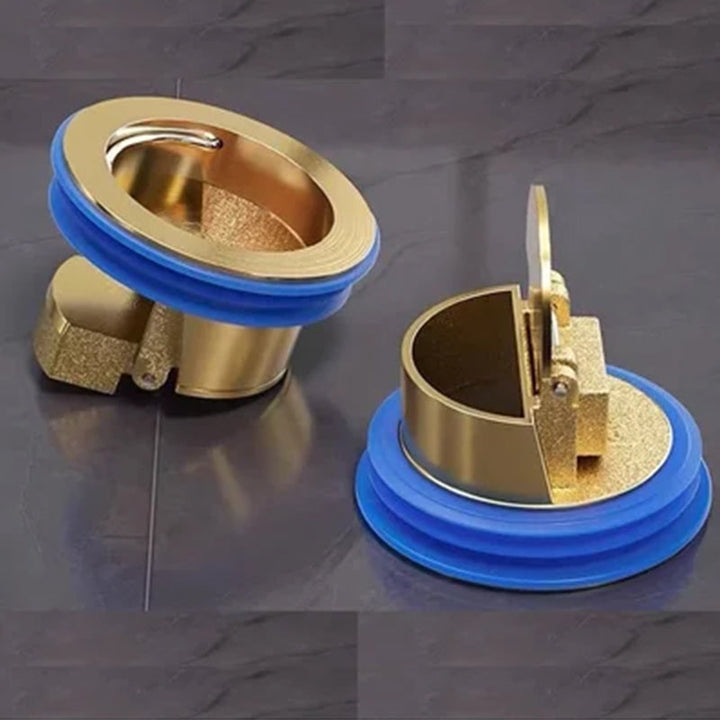 Fall Pipe Universal Brass Floor Drain Core | Bowlift
