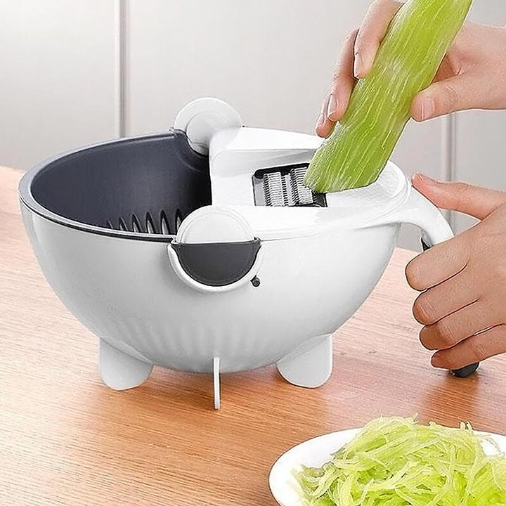 Practical Rotating Vegetable Cutter | Bowlift