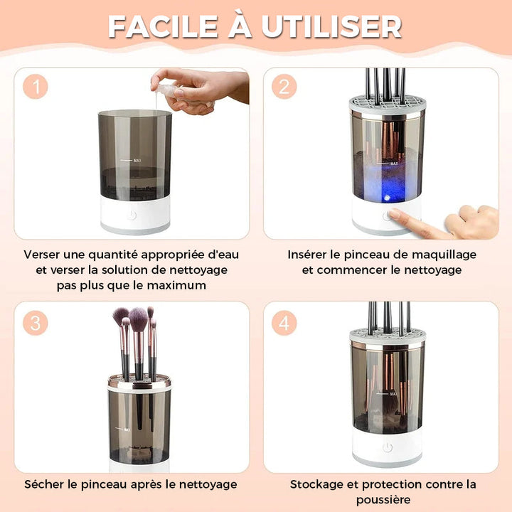 Electric Makeup Brush Cleaner | Bowlift