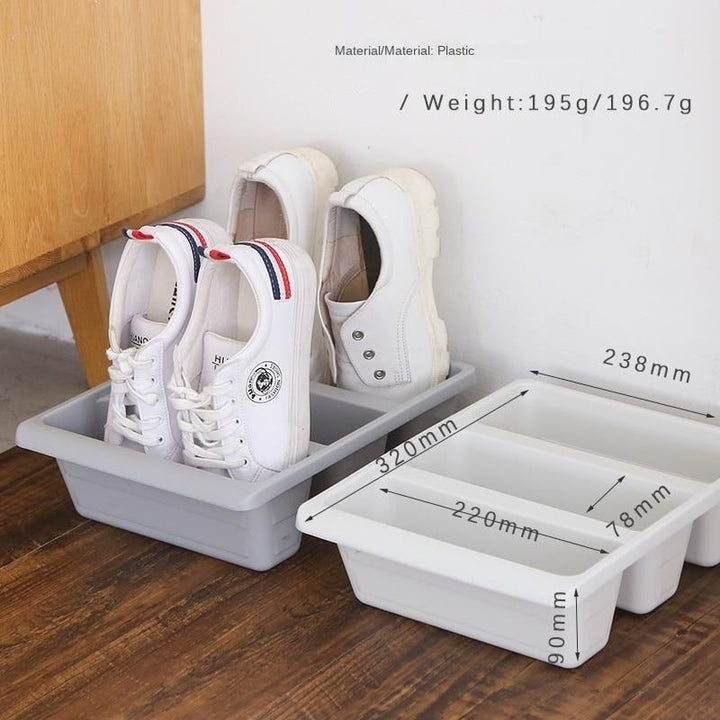 BowLift | Shoe Rack STAXIMO | Space-saving & Modern | For 6 Pairs of Shoes | PP Plastic with Matte Surface