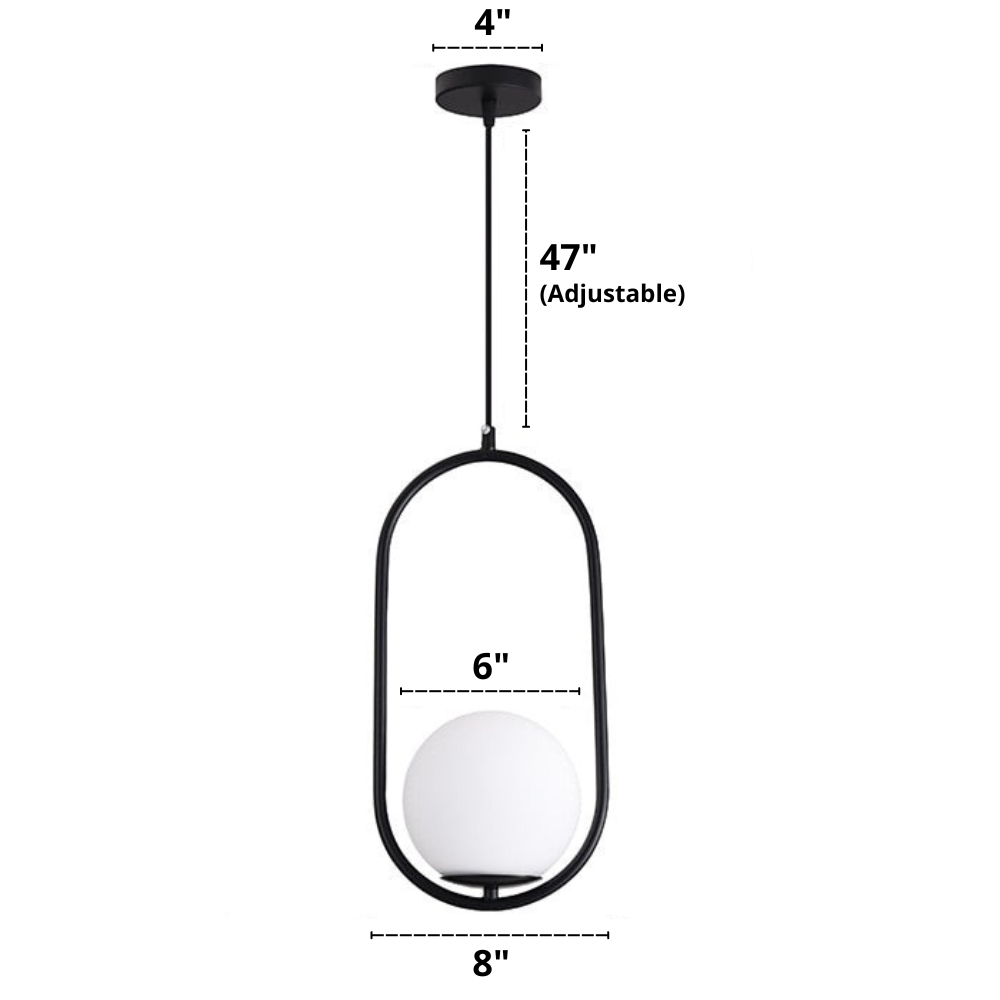 Nordic Glass Pendant Lamps | Bowlift