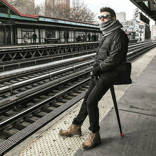 BowLift | Portable Mini Folding Chair for Queueing Outdoors etc.