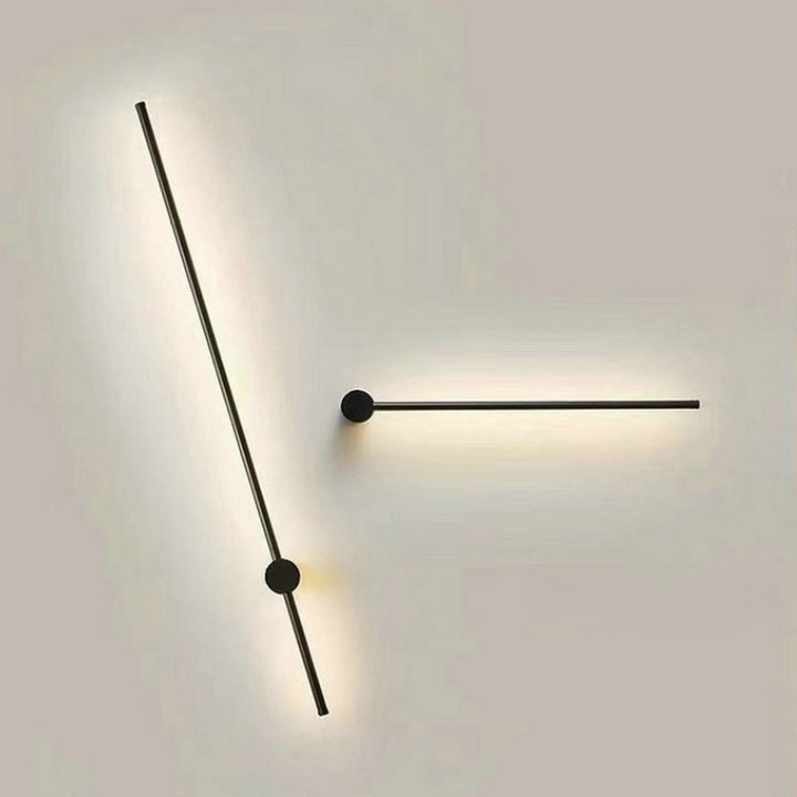 BowLift | NordicRod – Minimalist Wall Lamp with Plug for Chic Interiors