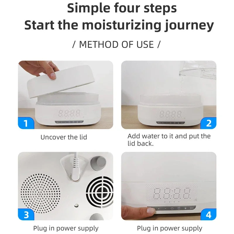 3in1 Mist Tune Air Humidifier Bowliftuetooth Speaker | Bowlift