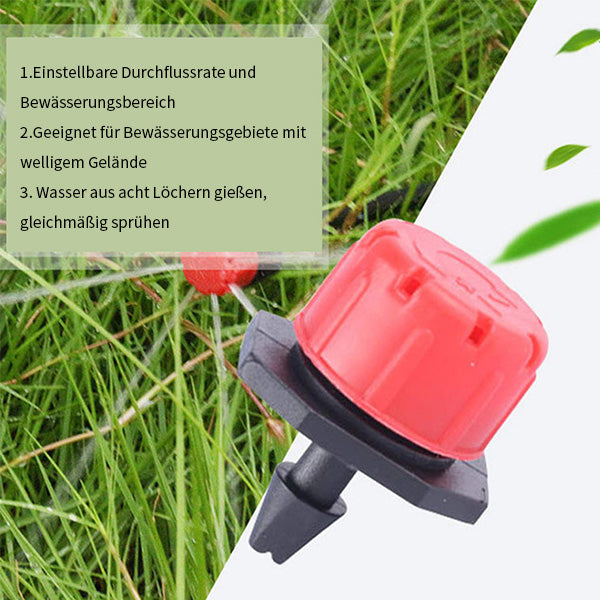 Adjustable drip nozzles for irrigation | Bowlift