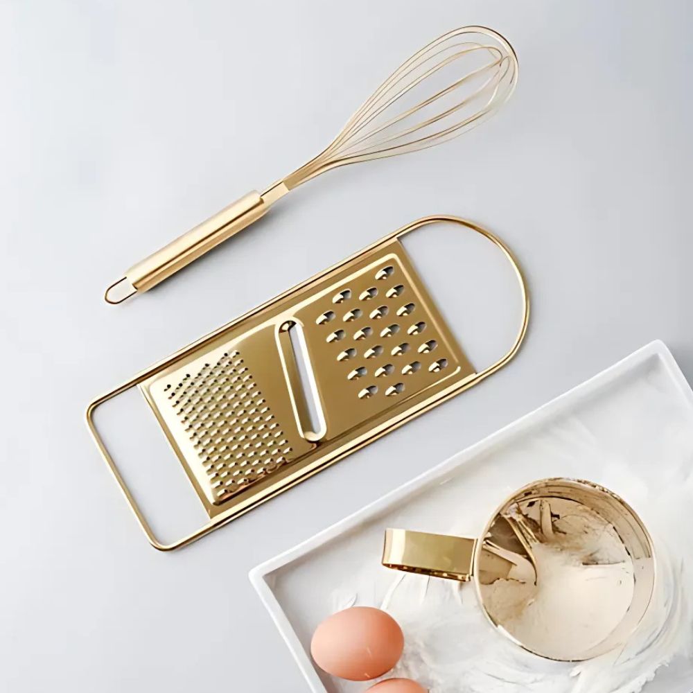 BowLift | Golden Stainless Steel Grater