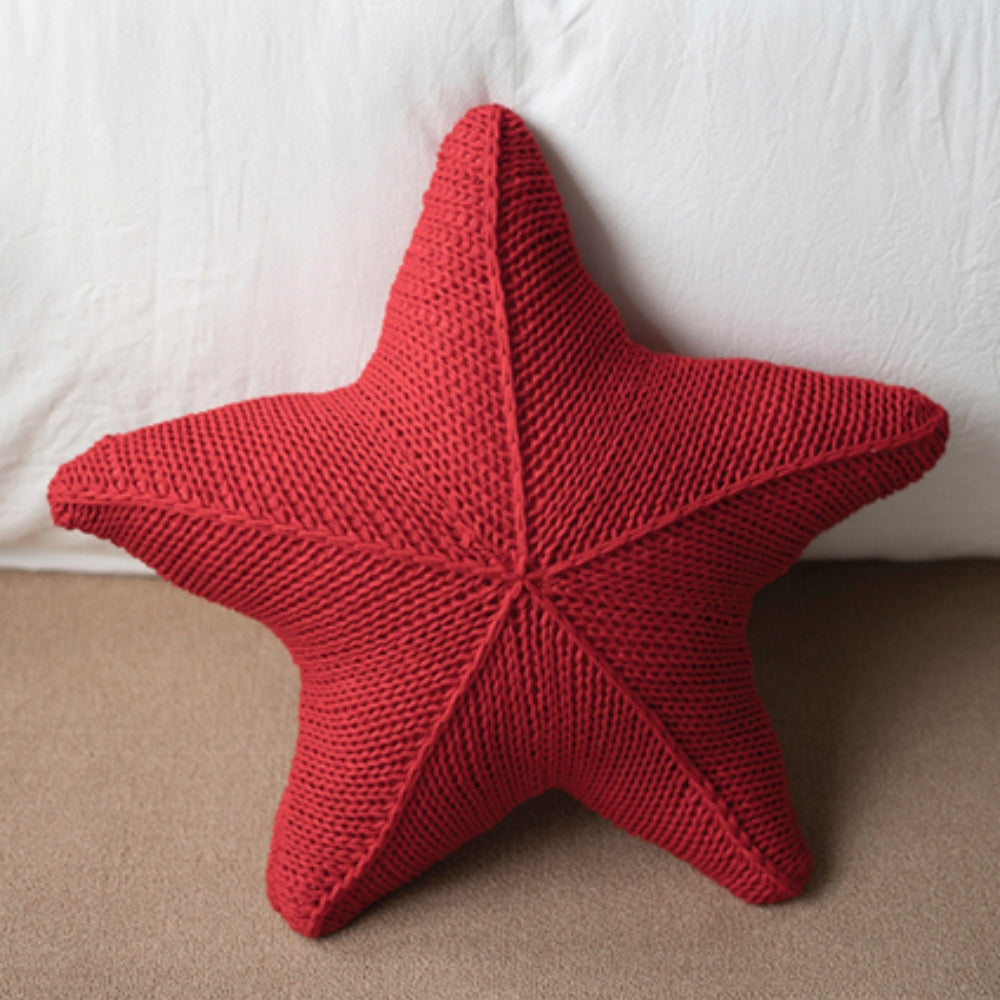 BowLift | Starfish Hand-Knitted Cushion
