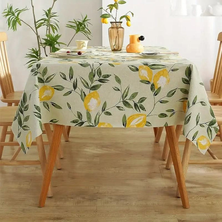 BowLift | LemonLeaf – waterproof tablecloth
