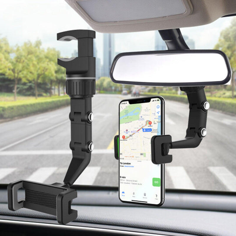 BowLift | Multifunctional rearview mirror phone holder