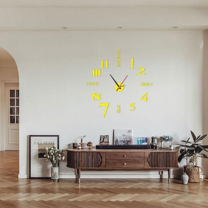 BowLift | Modern DIY non-punch wall clock
