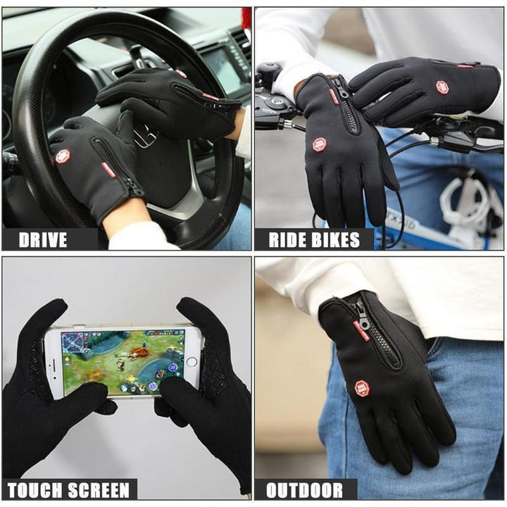 BowLift | Warm Thermal Gloves Cycling Running Driving Gloves