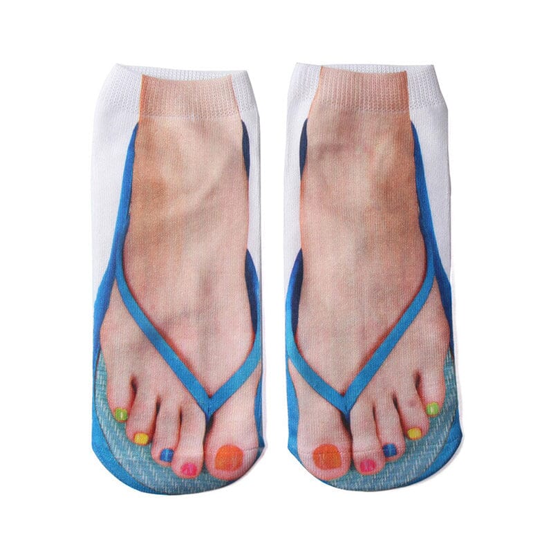 BowLift | Super Comfy Manicure Print Socks