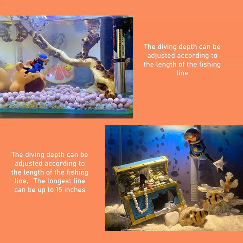 BowLift | Lovely Diver Aquarium Fish Tank Decorations