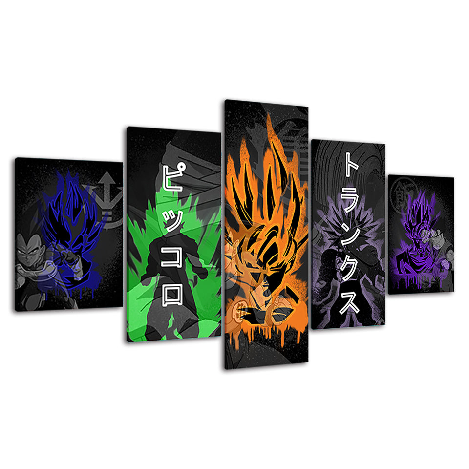 Dragon Ball Z Art - Canvas Wall Art Painting | Bowlift