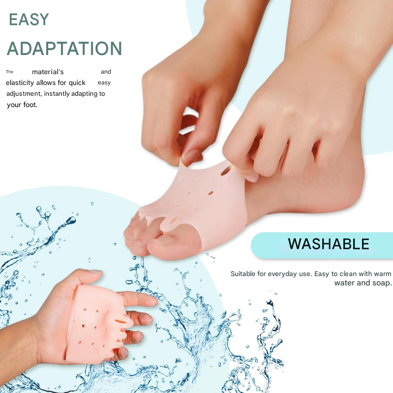 BowLift | FlexiToe Comfort Toe Separator with Foot Cushion – Pain Relief & Correction for Daily Use