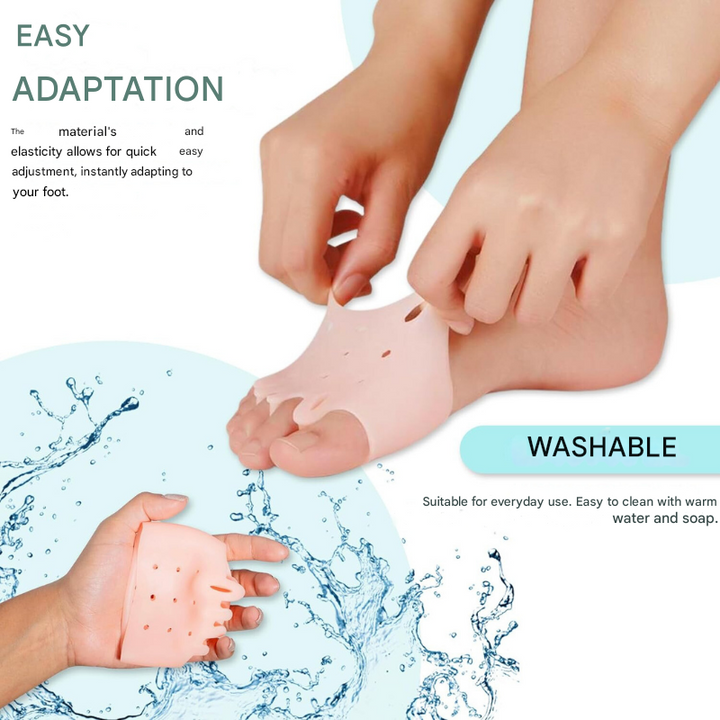 BowLift | FlexiToe Comfort Toe Separator with Foot Cushion – Pain Relief & Correction for Daily Use