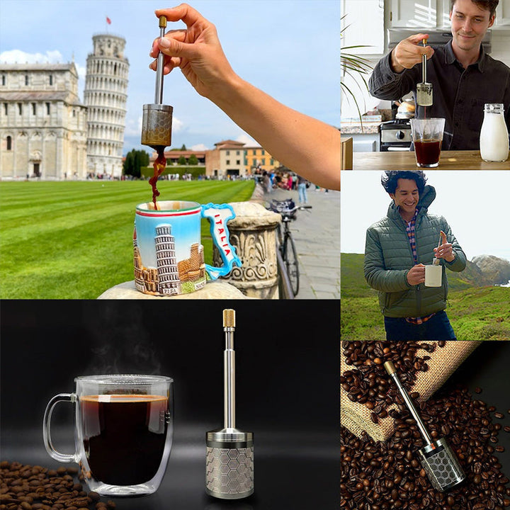 BowLift | Manual coffee filter made of stainless steel